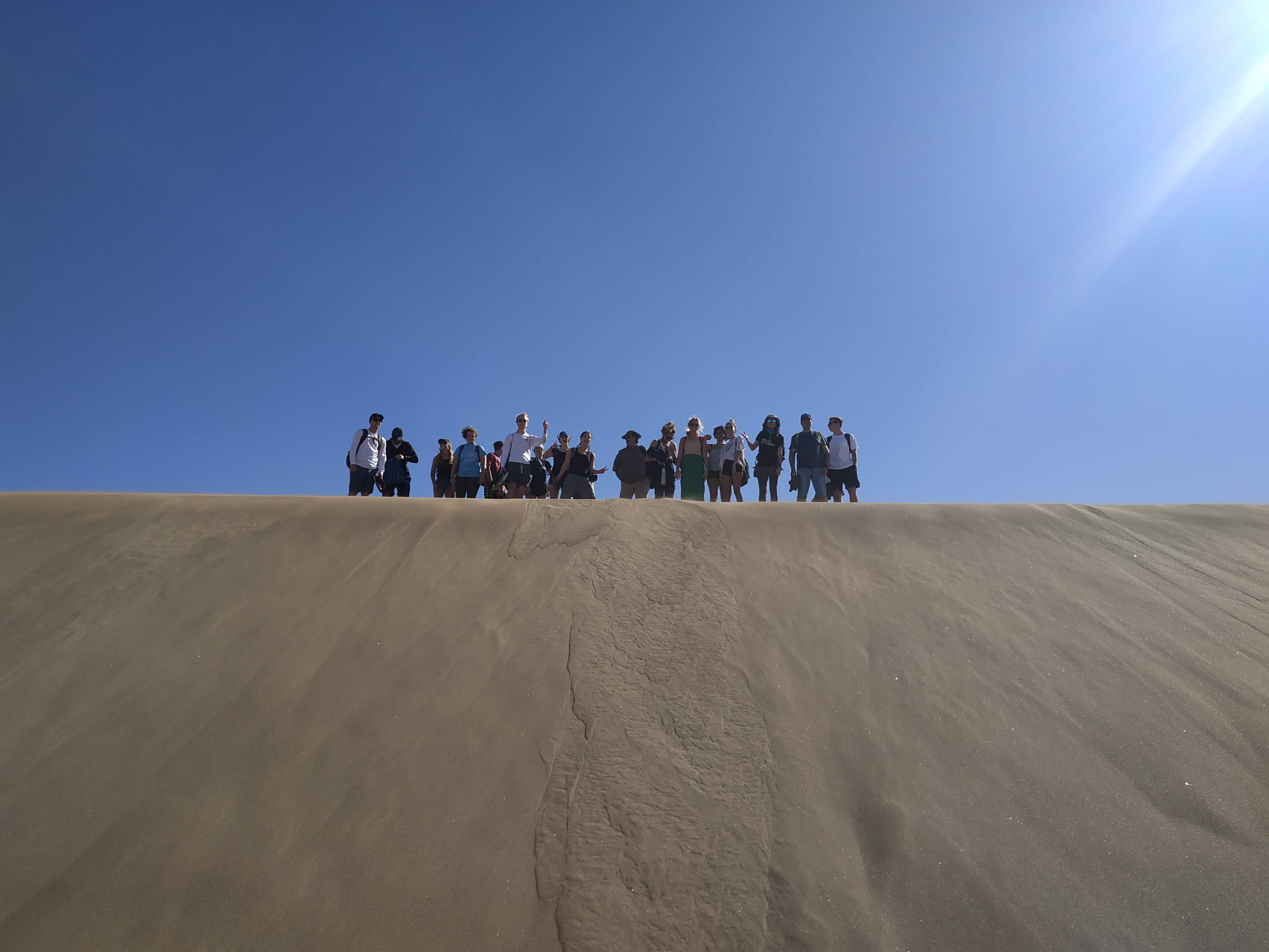 Americanos en Dunas de Maspalomas