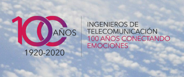 logo 100 años teleco